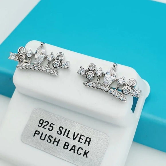 "925 Sterling Silver CZ Beautiful Earrings for Women, 1USPAR4228 - Picture 11 of 11